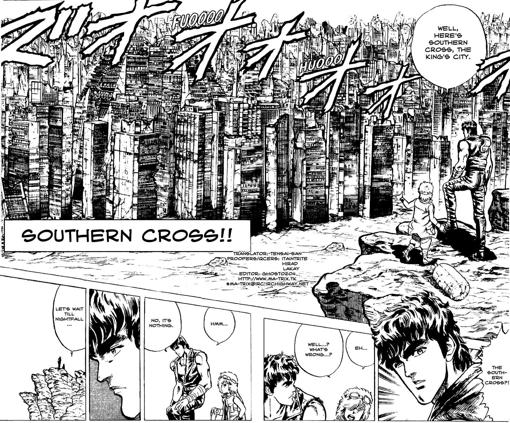 Fist of the North Star Chapter 5 page 1 - Chapter 5: Southern Cross