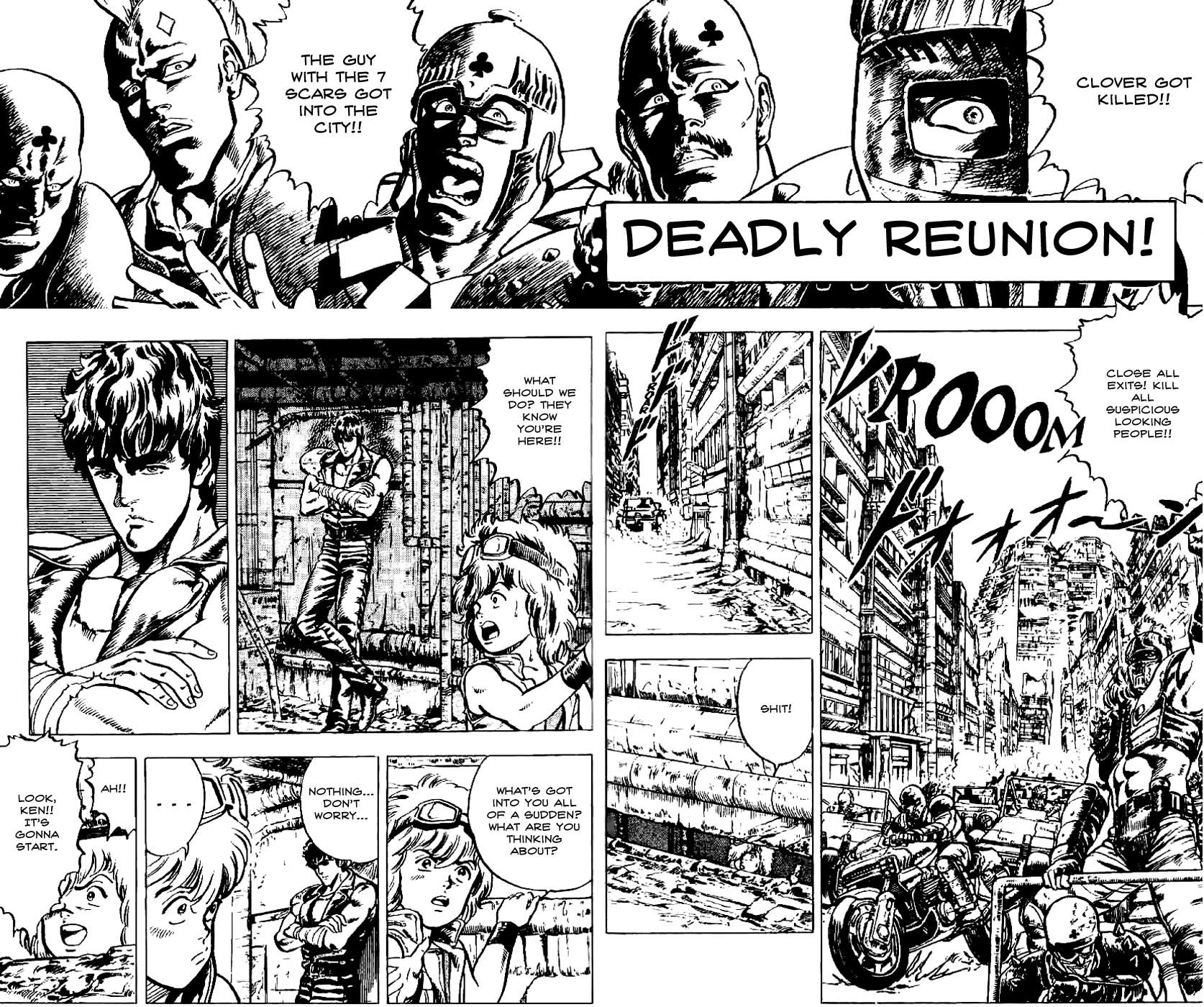 Fist of the North Star Chapter 6 page 1 - Chapter 6: Deadly Reunion!