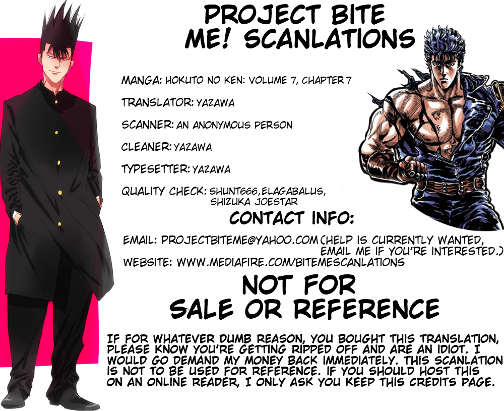 Fist of the North Star Chapter 60 page 23 - Chapter 60: The Compassionate Fist of the North Star