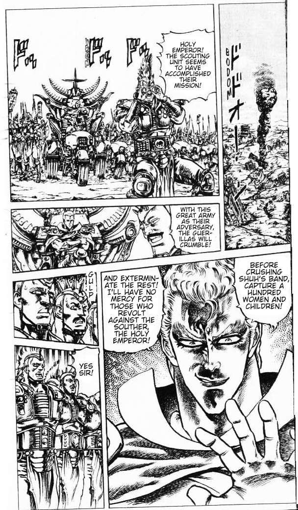Fist of the North Star Chapter 89 page 12 - Chapter 89: A Brave Leader Does Not Shed Tears!