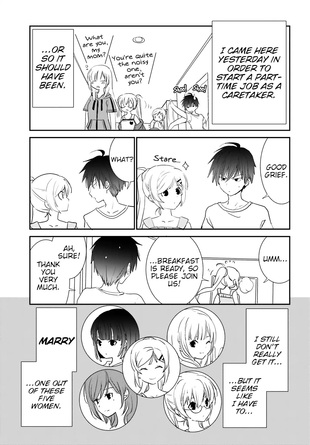 Five Brides of Miharashi Apartment Chapter 3.1 page 9 - Chapter 3.1 - 3.2