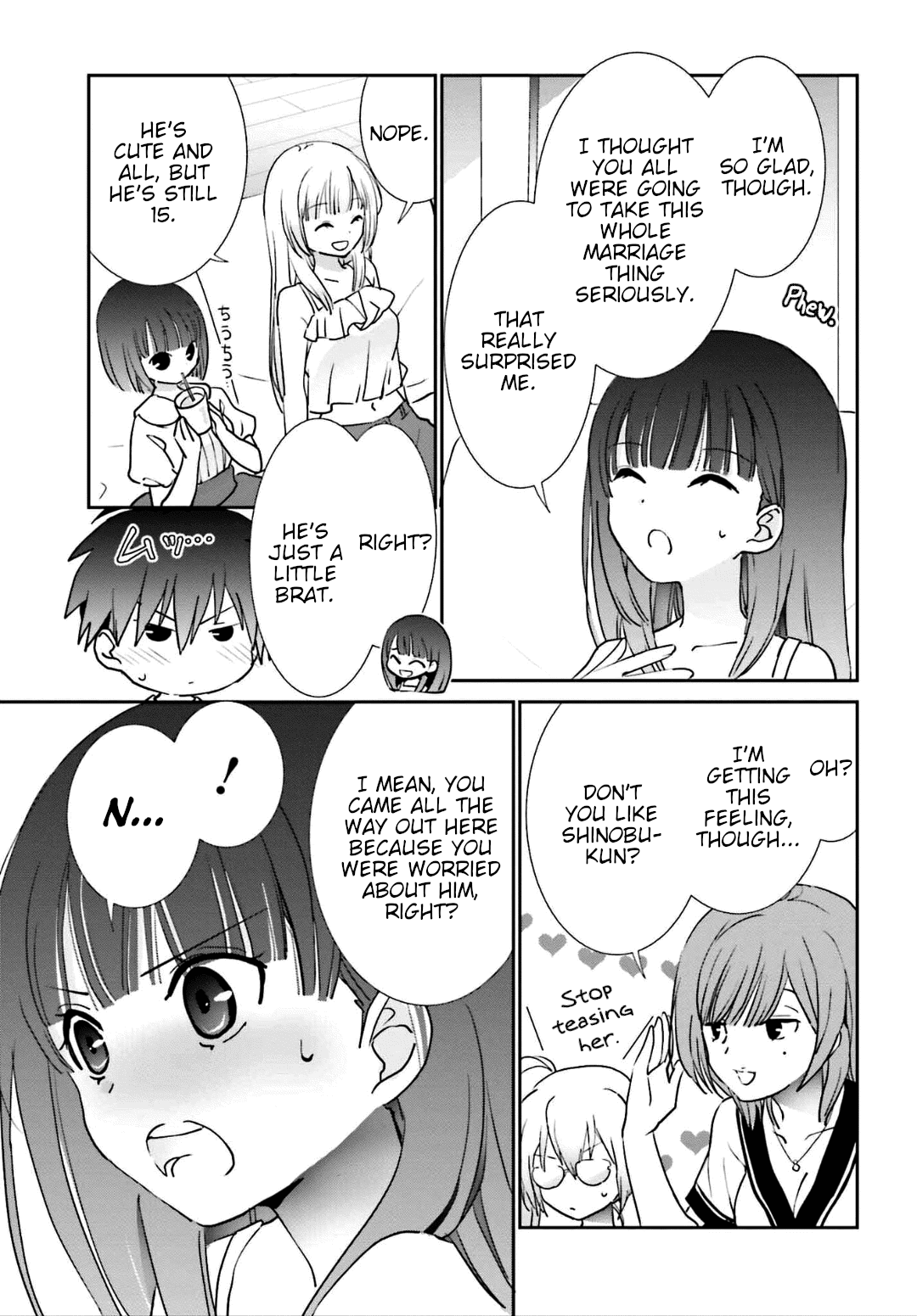 Five Brides of Miharashi Apartment Chapter 5 page 11 - Chapter 5: I Won't Let That Happen.