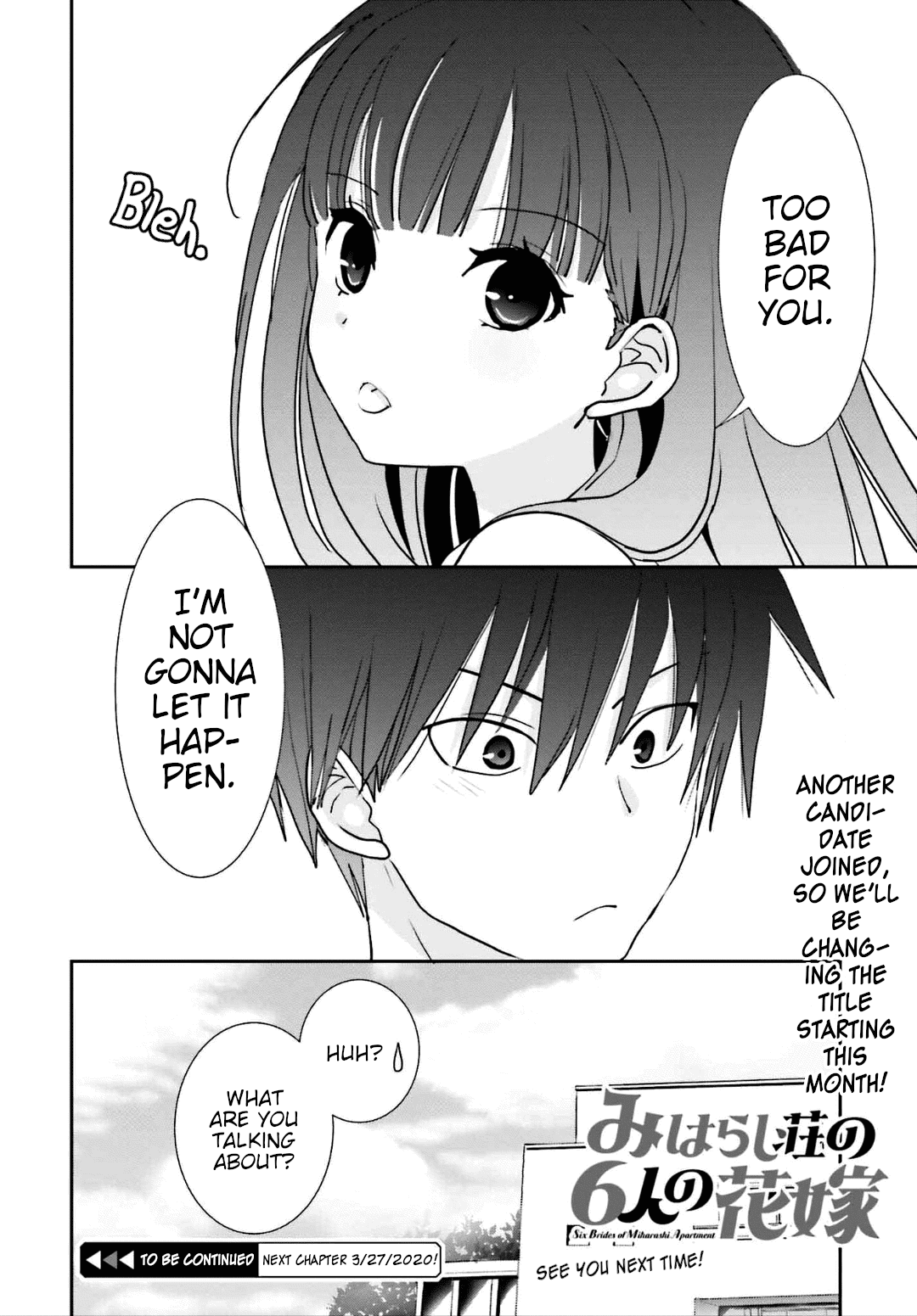 Five Brides of Miharashi Apartment Chapter 5 page 24 - Chapter 5: I Won't Let That Happen.