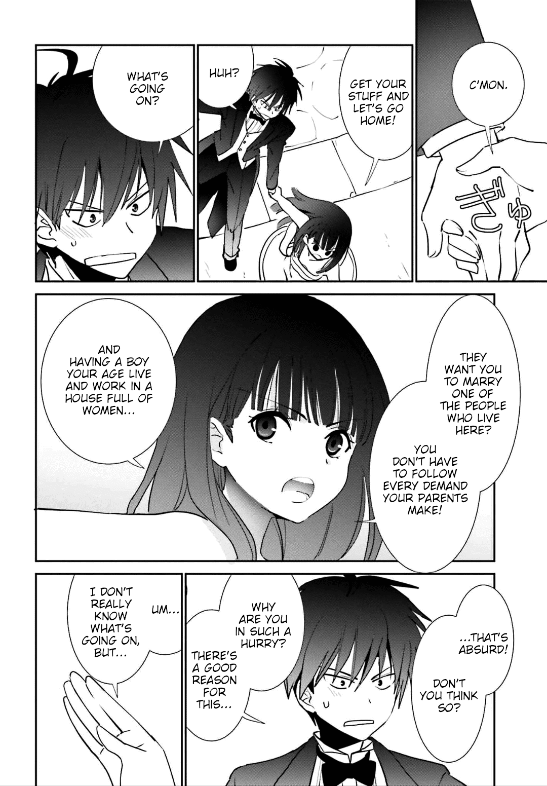 Five Brides of Miharashi Apartment Chapter 5 page 4 - Chapter 5: I Won't Let That Happen.