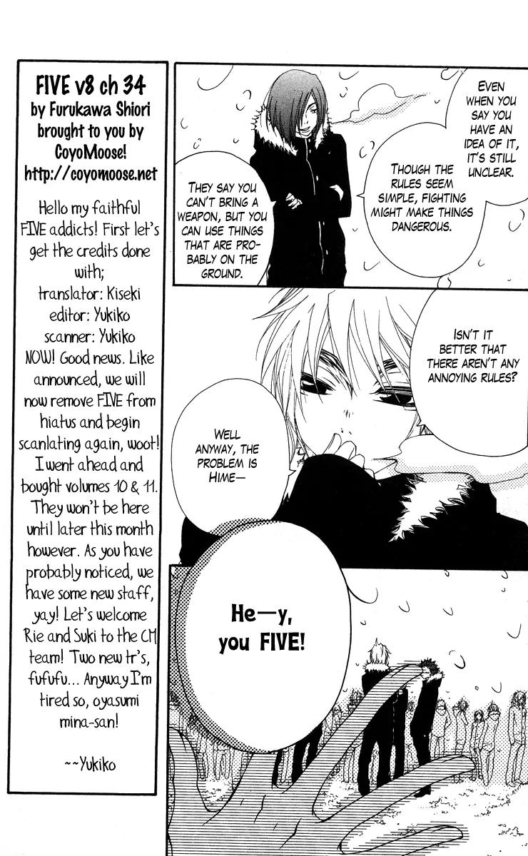 Five Chapter 34 page 5 - Chapter 34: It's Not a Strawberry Shortcake Nor a Layered Cheesecake, But a Mont...