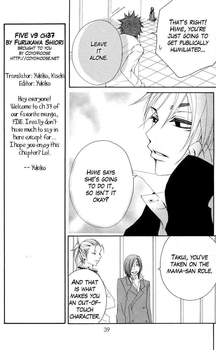 Five Chapter 37 page 5 - Chapter 37: Let's Cook