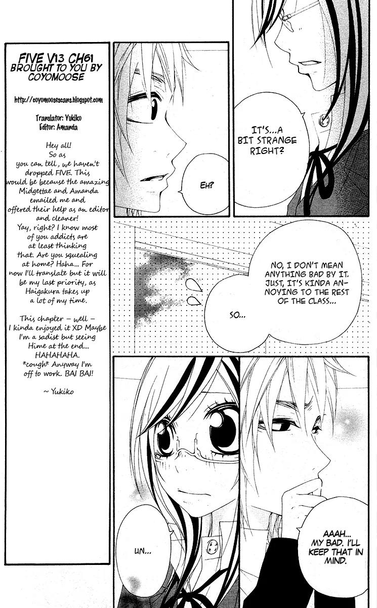 Five Chapter 61 page 6 - Chapter 61: Budding Flower
