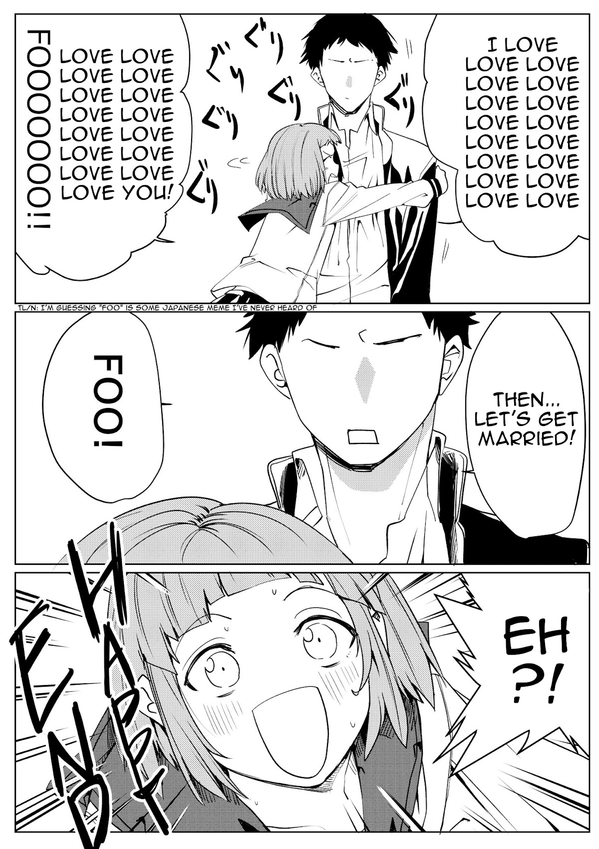 Flag Capture In The First Move Chapter 12.5 page 1 - Chapter 12.5: Twitter Extra - MC vs Loving Childhood Friend