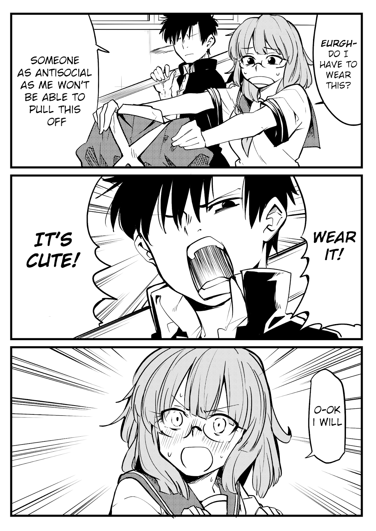 Flag Capture In The First Move Chapter 14 page 2 - Chapter 14: Self-Proclaimed Anti-Social Girl vs. Brute-force Type MC