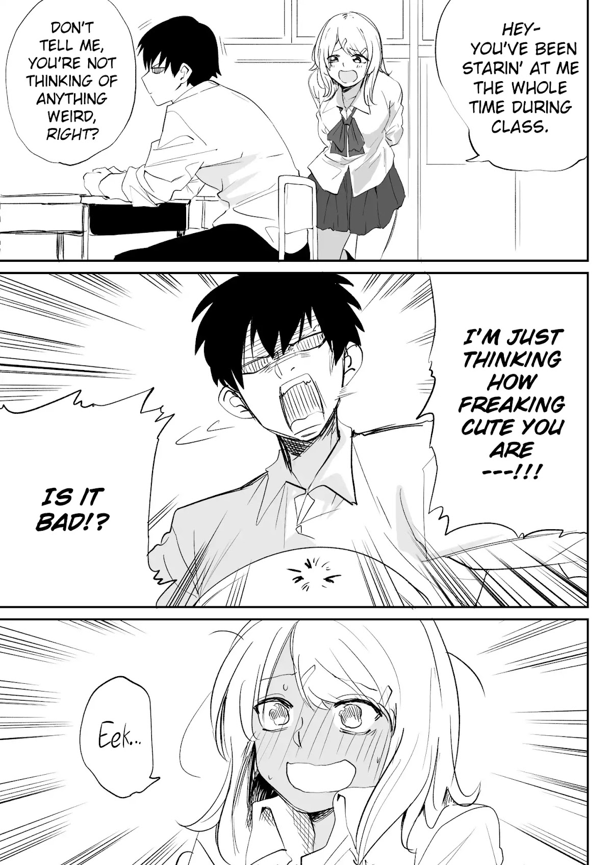 Flag Capture In The First Move Chapter 3 page 1 - Chapter 3: An Ideal Response to Little Devil-Type Girls.