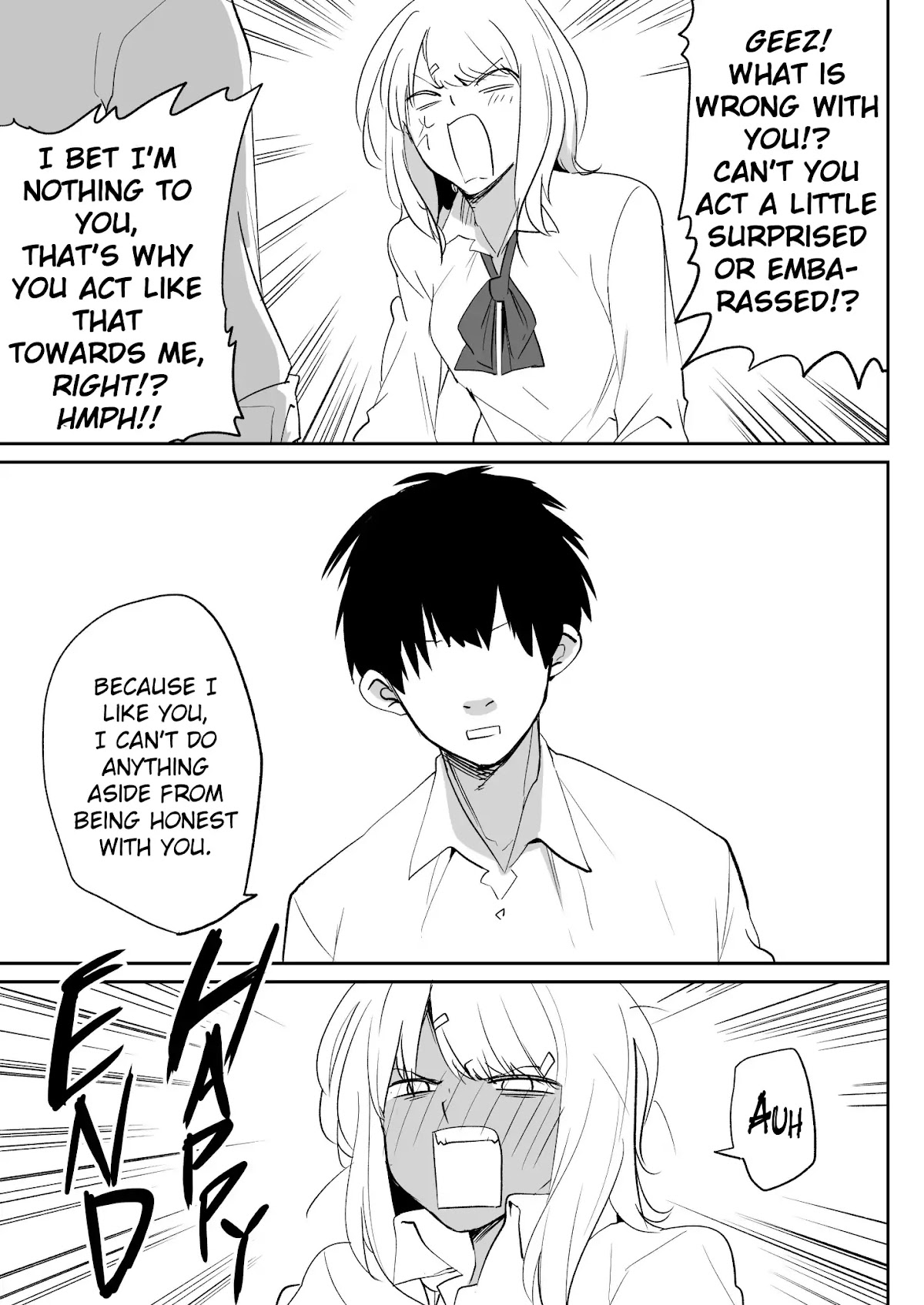 Flag Capture In The First Move Chapter 3 page 3 - Chapter 3: An Ideal Response to Little Devil-Type Girls.