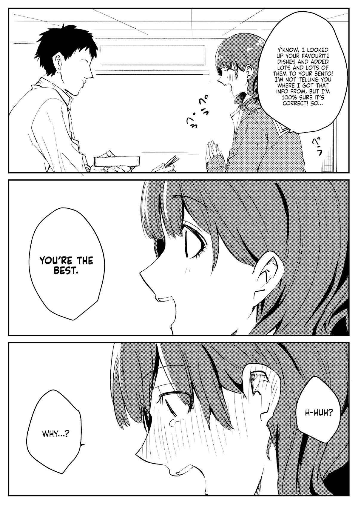 Flag Capture In The First Move Chapter 7 page 2 - Chapter 7: Perfect Communication Senpai vs. High-Maintenance, Talkative and Awkward Kouhai