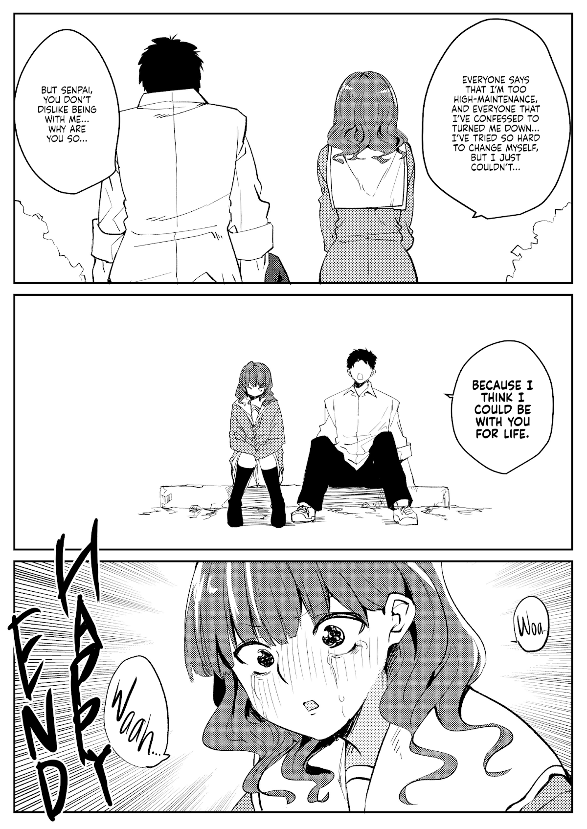 Flag Capture In The First Move Chapter 7 page 3 - Chapter 7: Perfect Communication Senpai vs. High-Maintenance, Talkative and Awkward Kouhai