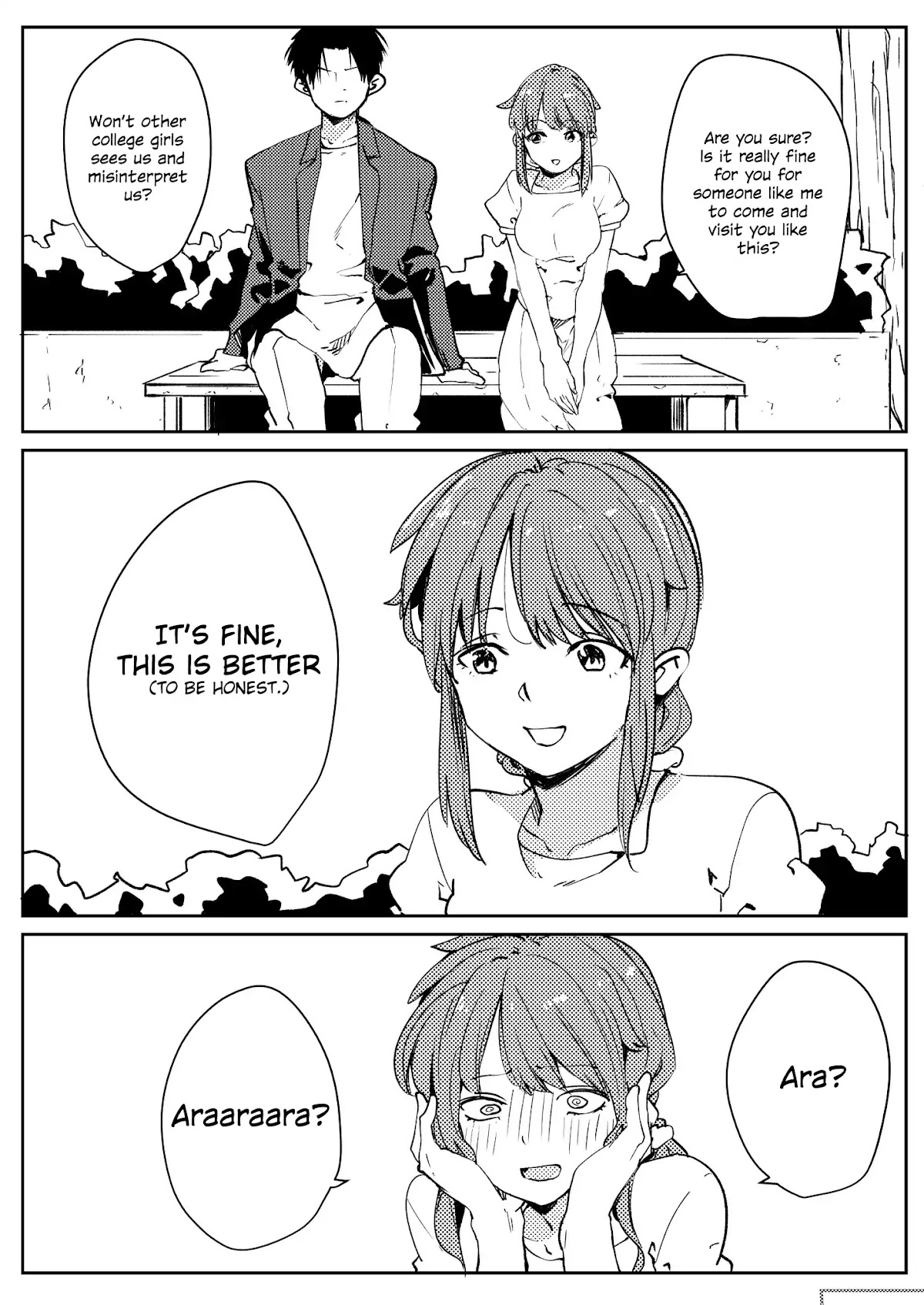 Flag Capture In The First Move Chapter 8 page 3 - Chapter 8: Meeting an Onee-san After a Few Years vs. Honest Guy.
