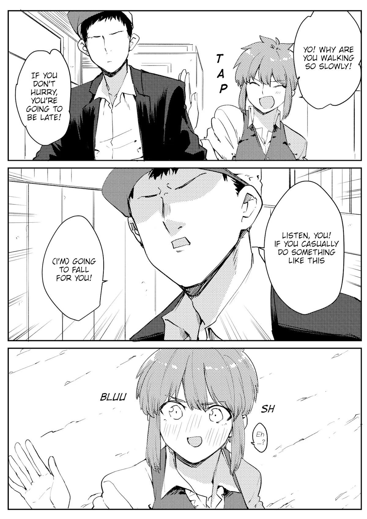 Flag Capture In The First Move Chapter 9 page 1 - Chapter 9: MC That Flips Out In Conversations VS Crude Girl