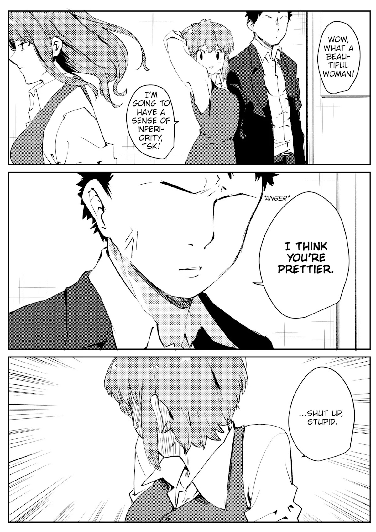Flag Capture In The First Move Chapter 9 page 2 - Chapter 9: MC That Flips Out In Conversations VS Crude Girl