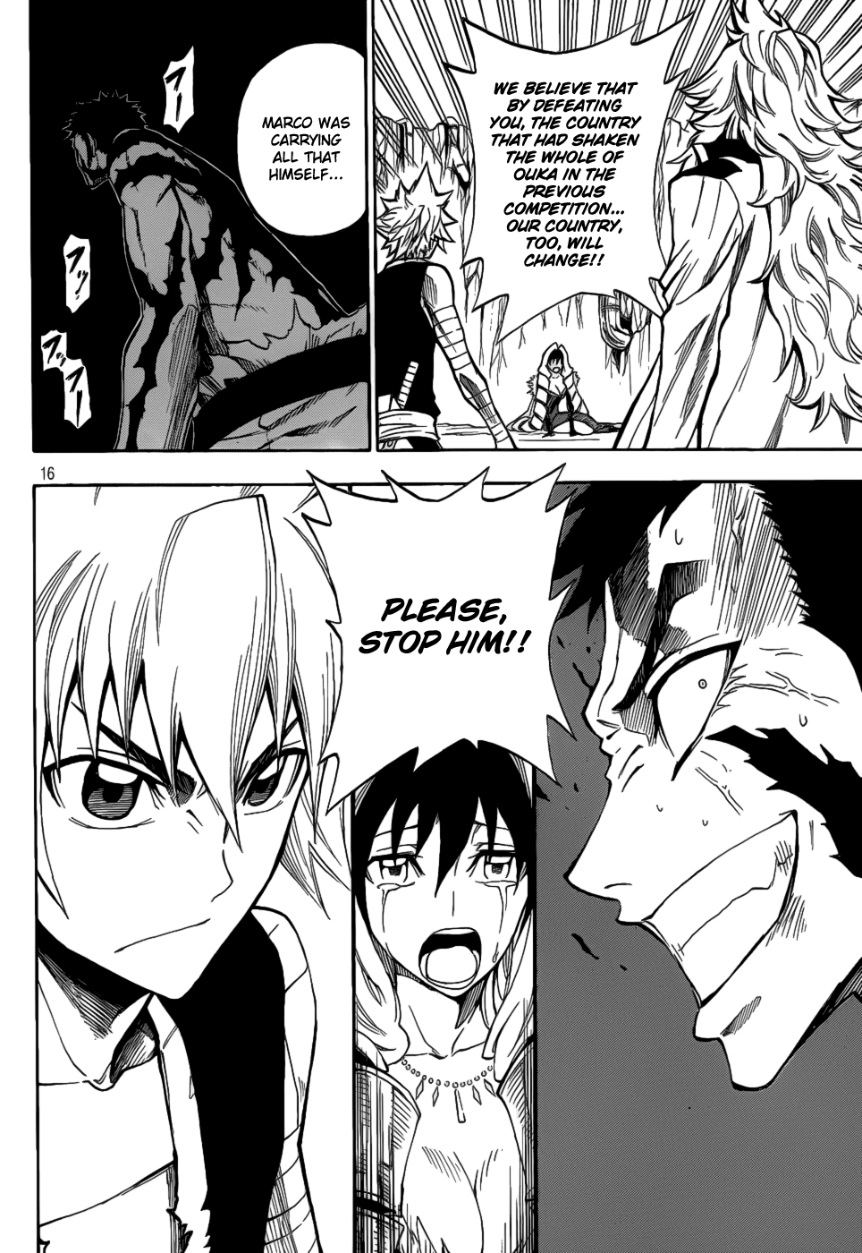 Flags Chapter 8.2 page 17 - Chapter 8 v2 : last battle. To the Glory [End]