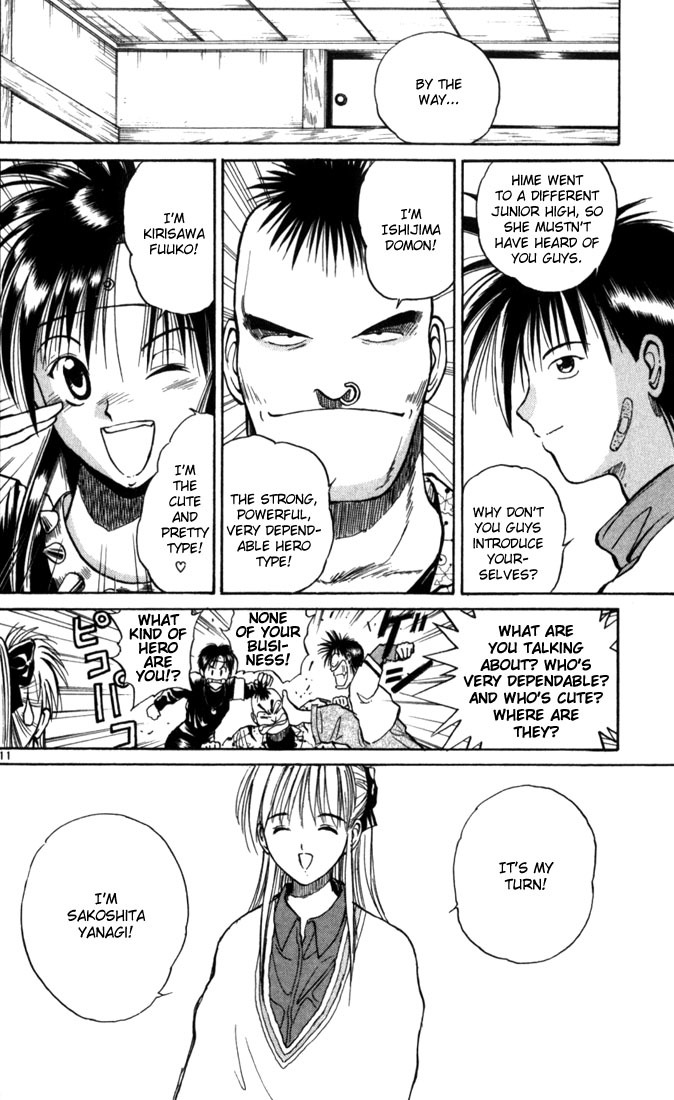 Flame of Recca Chapter 10 page 14 - Chapter 10: Princess Yanagi's Visit