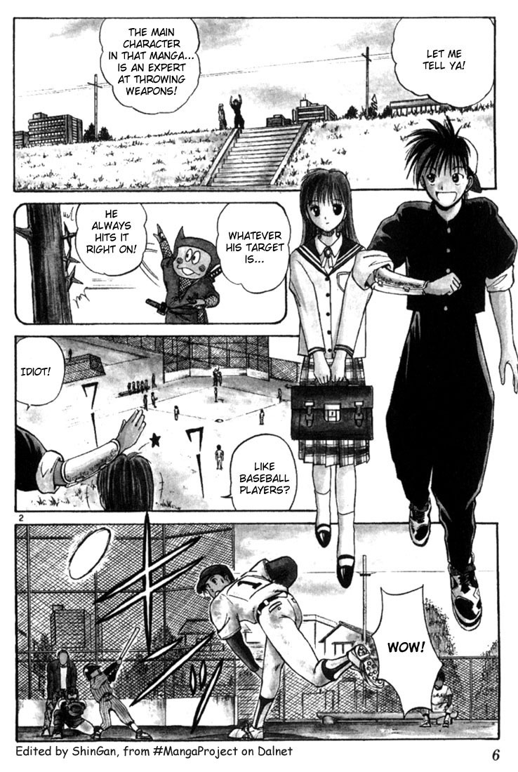 Flame of Recca Chapter 10 page 4 - Chapter 10: Princess Yanagi's Visit