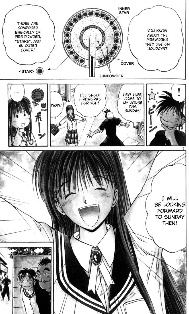 Flame of Recca Chapter 10 page 7 - Chapter 10: Princess Yanagi's Visit