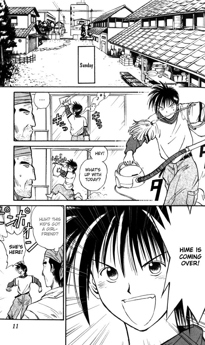 Flame of Recca Chapter 10 page 9 - Chapter 10: Princess Yanagi's Visit