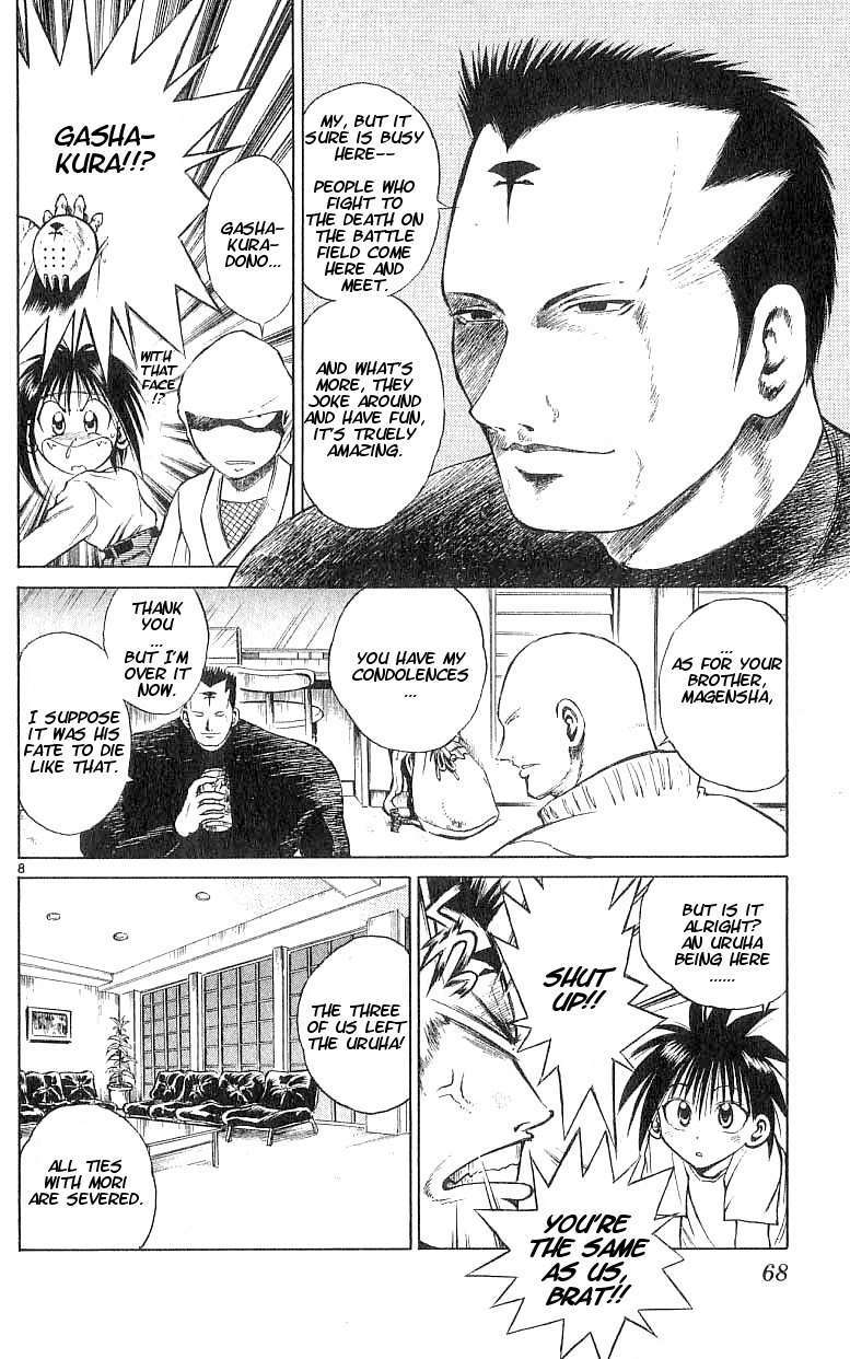 Flame of Recca Chapter 101 page 8 - Chapter 101: Footsteps of the Enemy