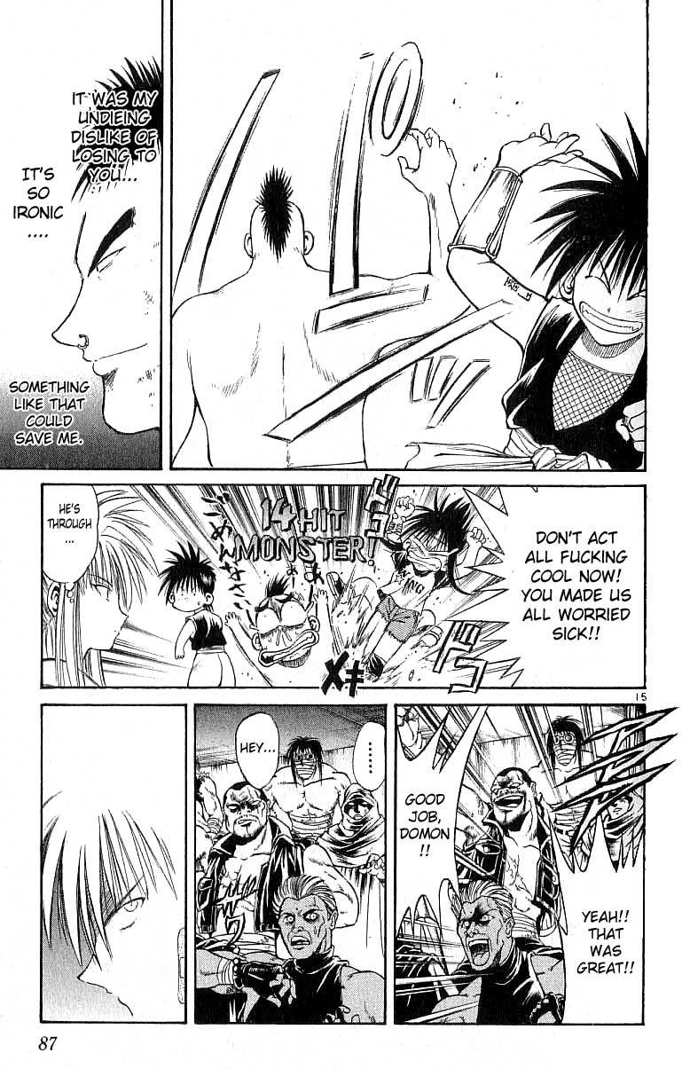 Flame of Recca Chapter 112 page 15 - Chapter 112: Virus and Vaccine
