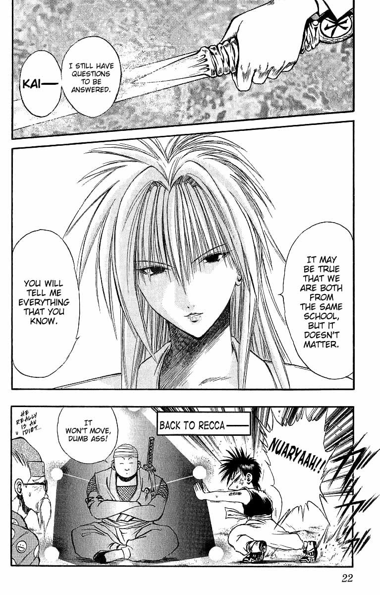 Flame of Recca Chapter 118 page 19 - Chapter 118: Meguri Kyouza