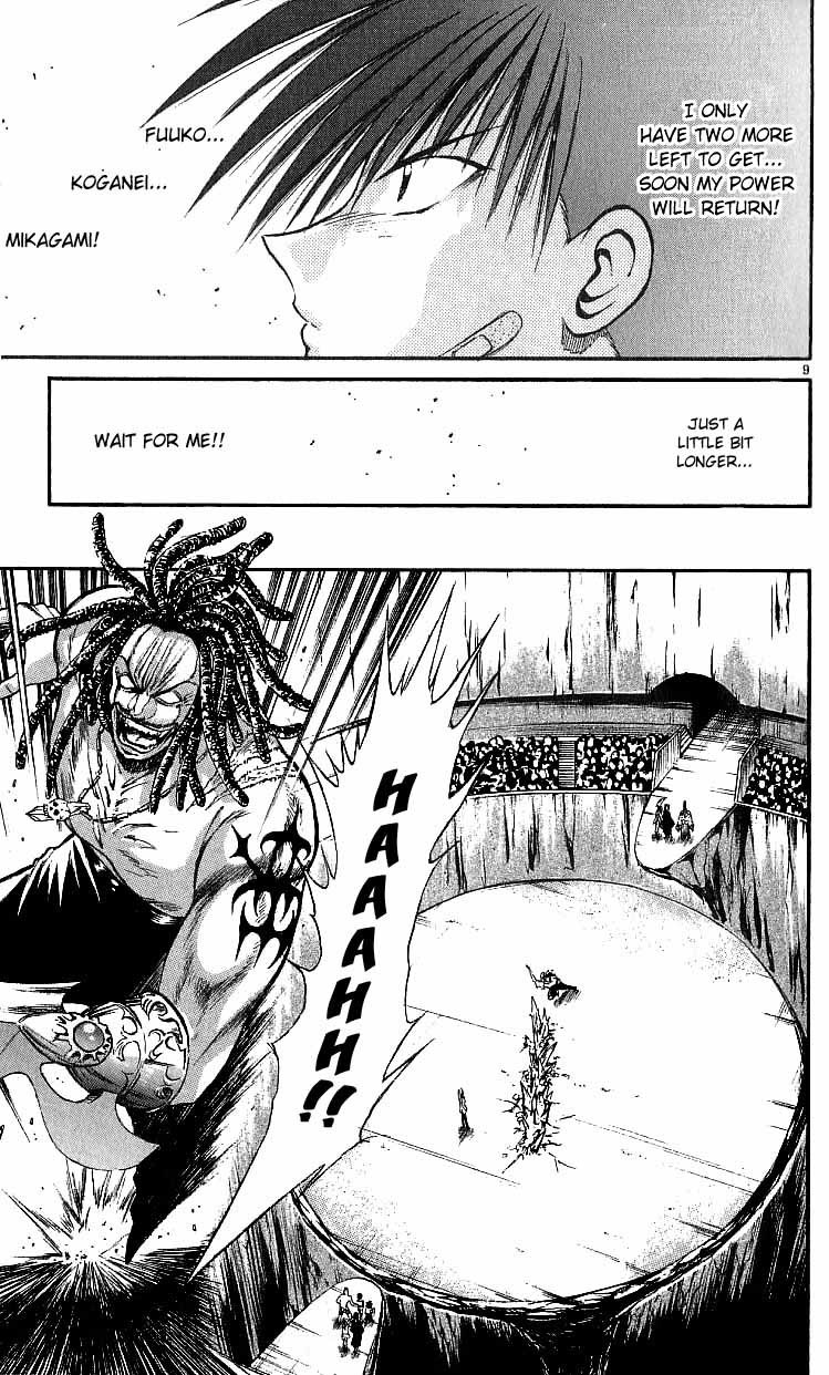 Flame of Recca Chapter 119 page 9 - Chapter 119: The Stone's Rage