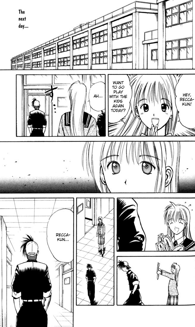 Flame of Recca Chapter 12 page 16 - Chapter 12: The Swordsman of Water II (Ensui)