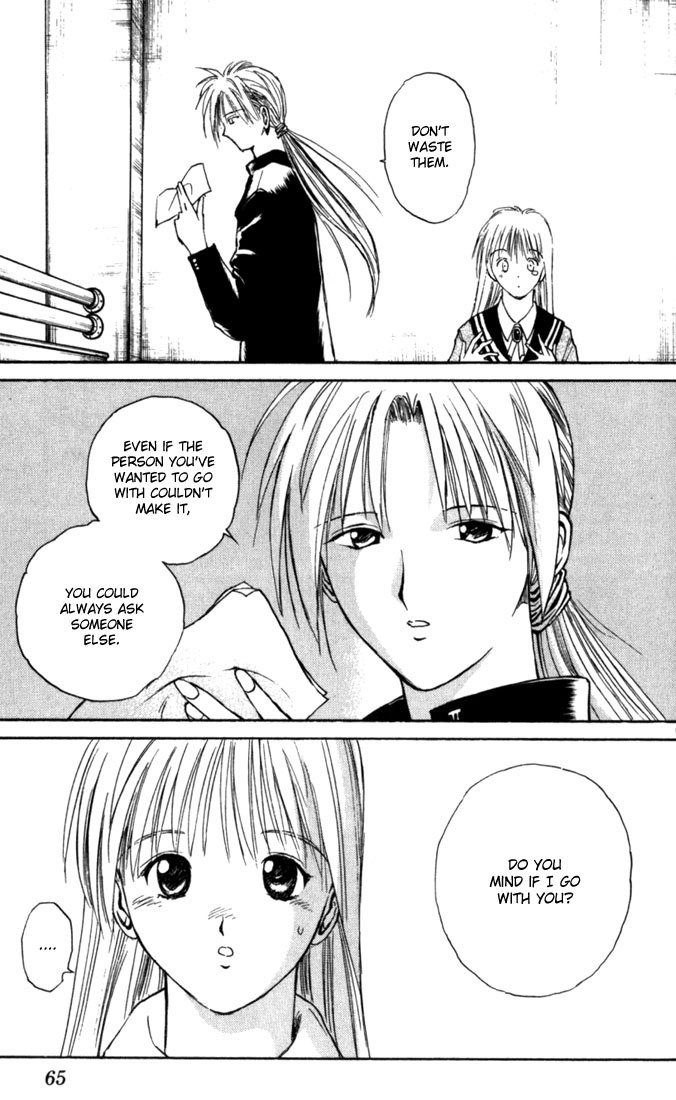 Flame of Recca Chapter 13 page 6 - Chapter 13: The Swordsman of Water III