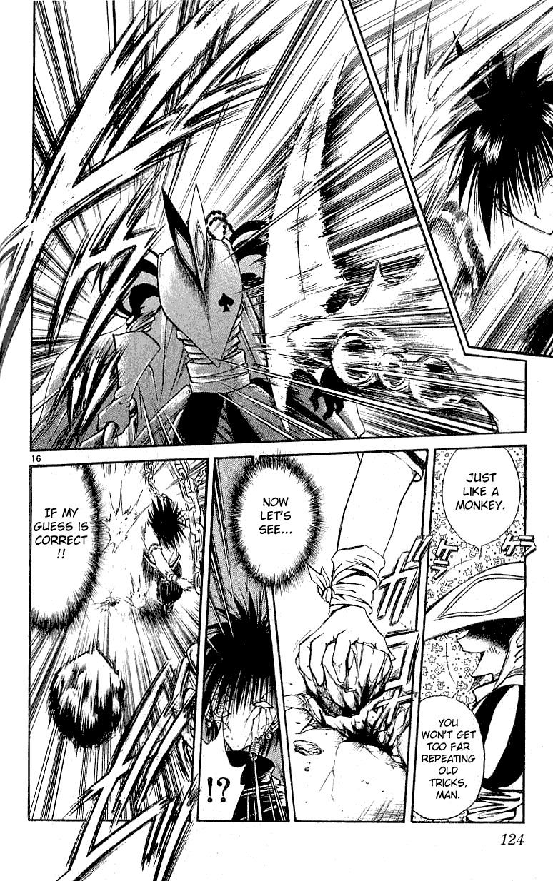 Flame of Recca Chapter 134 page 15 - Chapter 134: Joker's Powers