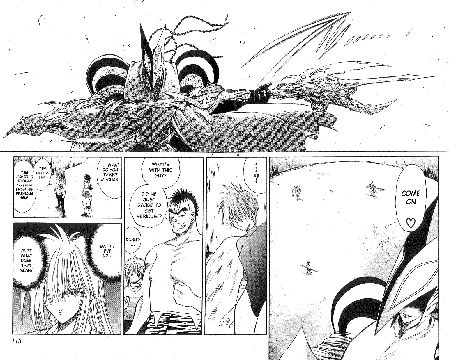 Flame of Recca Chapter 134 page 4 - Chapter 134: Joker's Powers