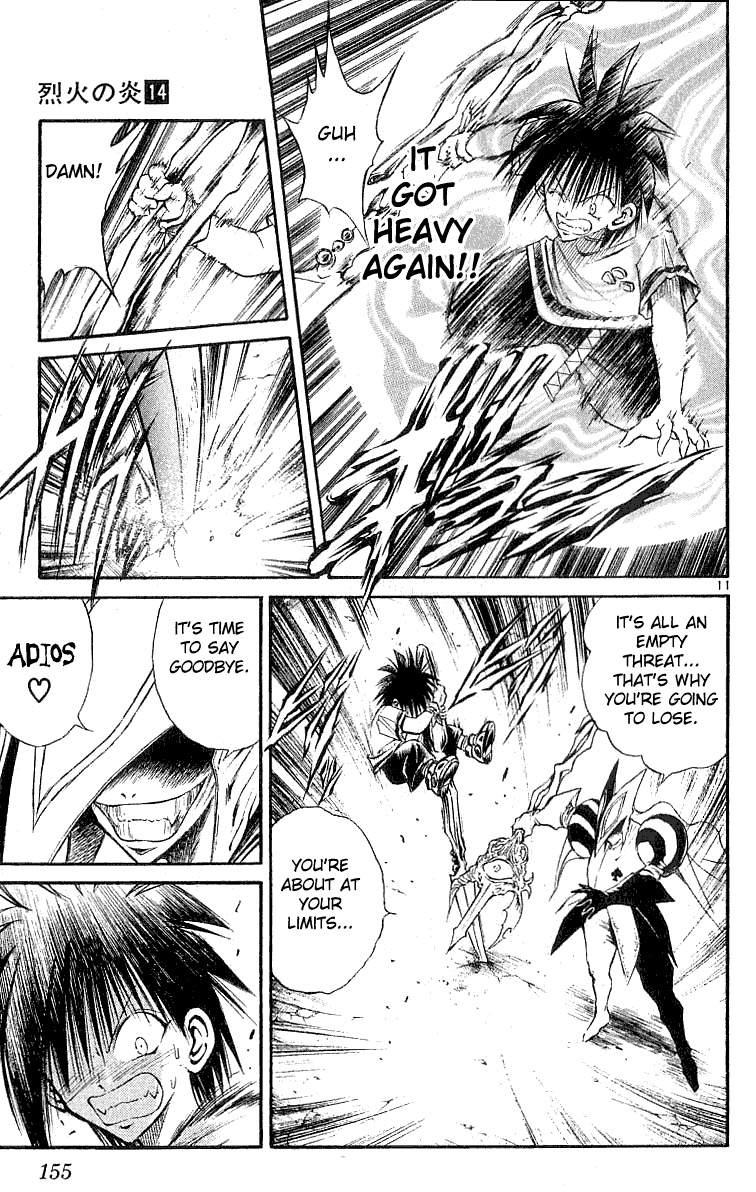 Flame of Recca Chapter 136 page 11 - Chapter 136: The Rescue