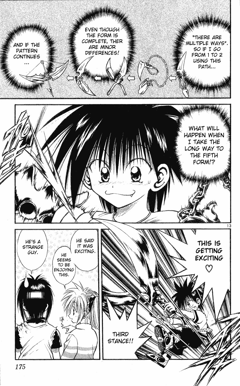 Flame of Recca Chapter 137 page 13 - Chapter 137: The Illusionary Stance