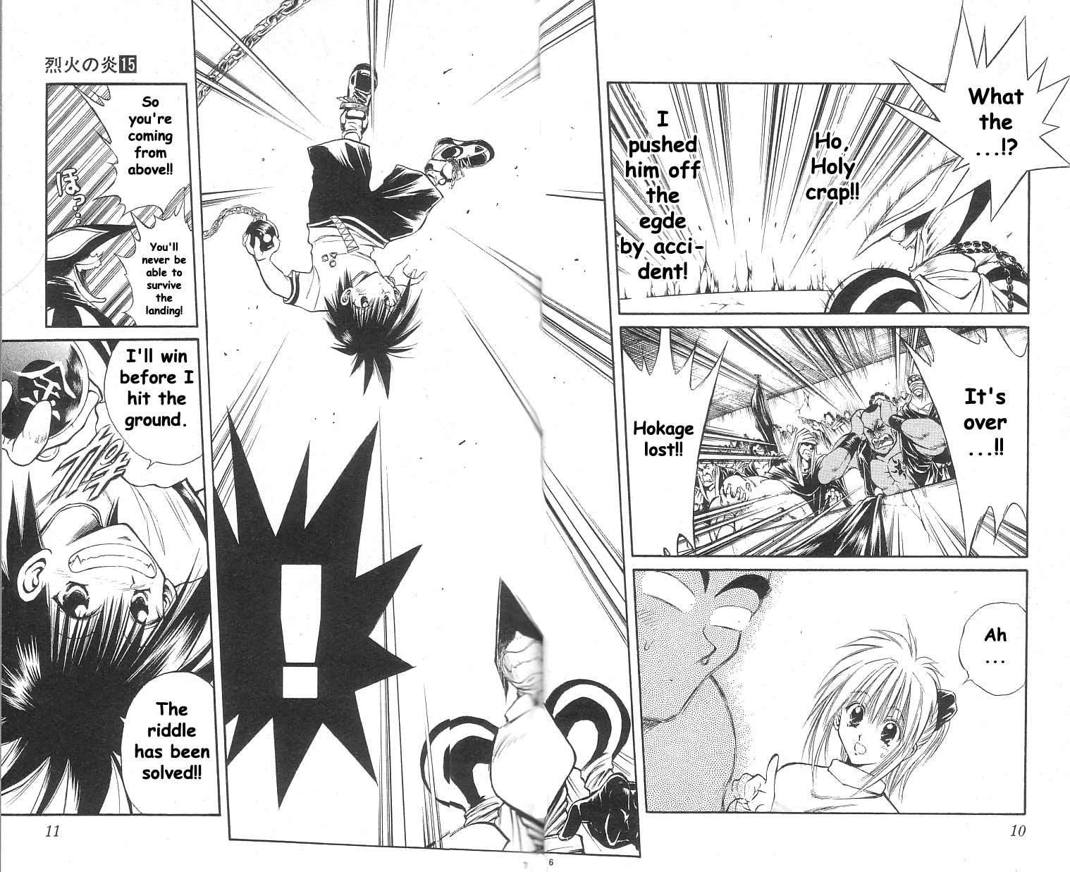 Flame of Recca Chapter 138 page 7 - Chapter 138: Sixth Form, The Initiation