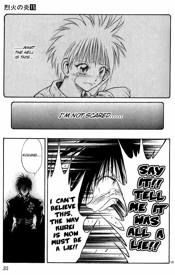 Flame of Recca Chapter 139 page 13 - Chapter 139: Tears