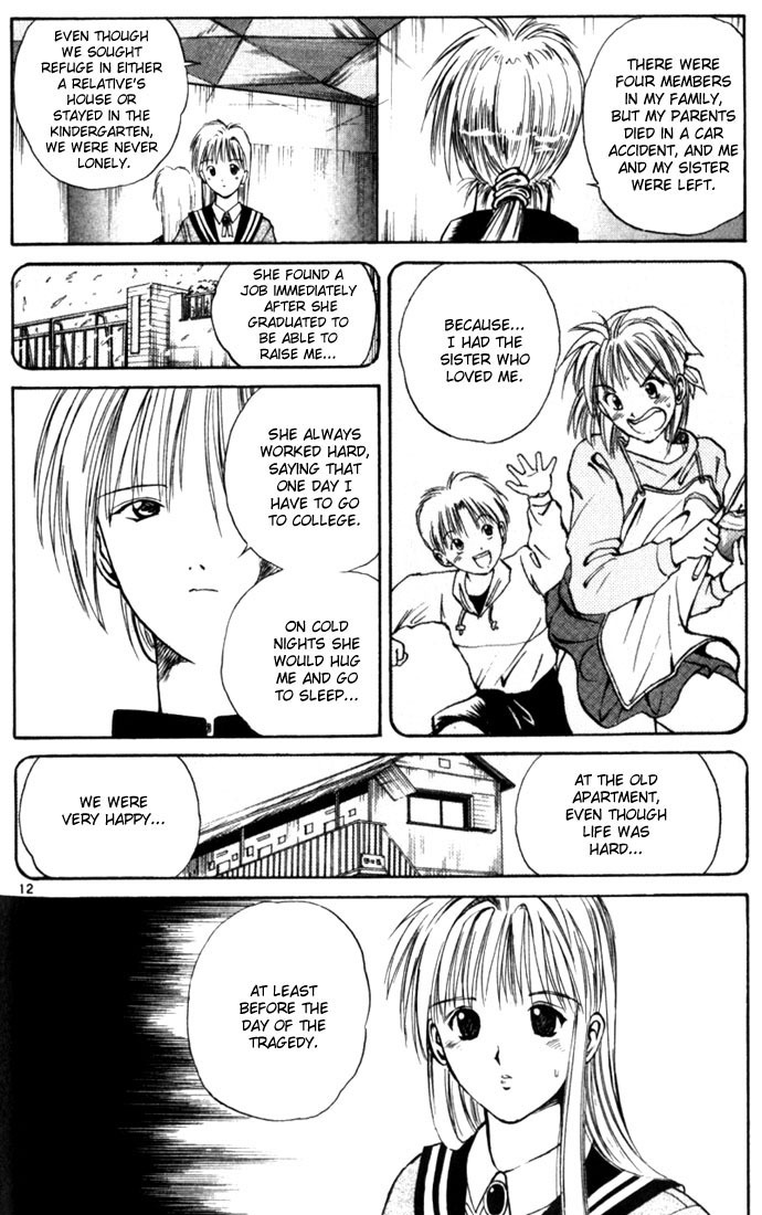 Flame of Recca Chapter 14 page 11 - Chapter 14: The Swordsman of Water IV (Mikagami's Past)