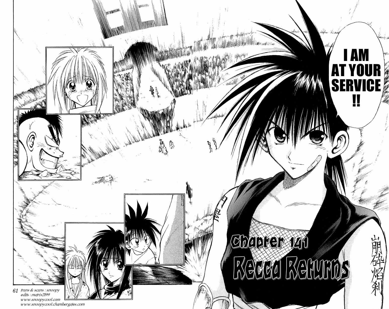 Flame of Recca Chapter 141 page 2 - Chapter 141: Recca Returns
