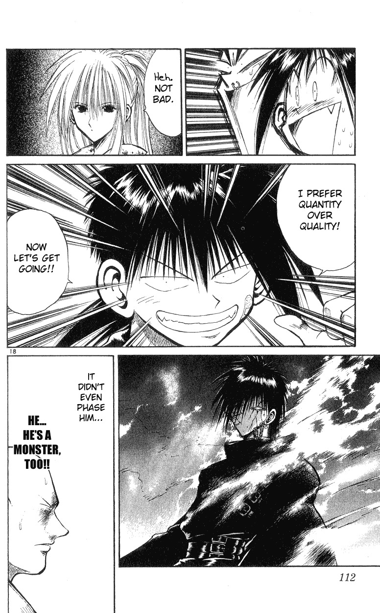 Flame of Recca Chapter 143 page 18 - Chapter 143: Preface to a Battle