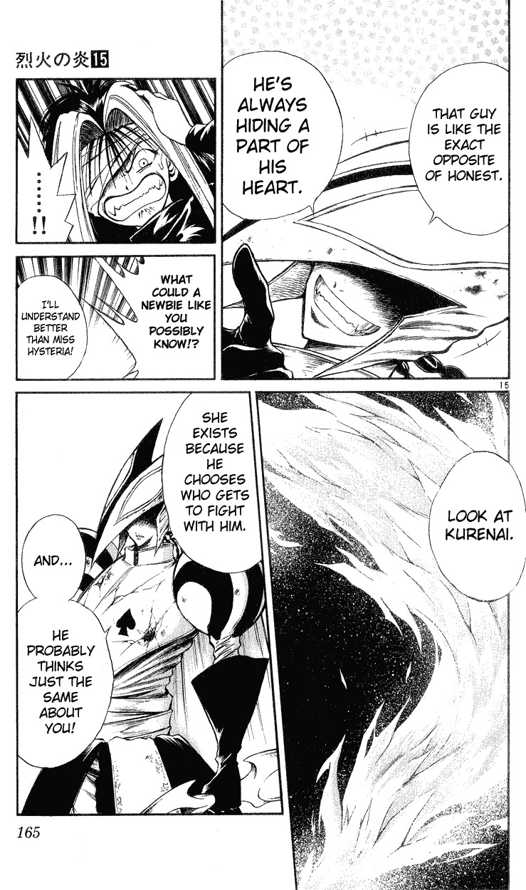 Flame of Recca Chapter 146 page 15 - Chapter 146: Misleading Argument