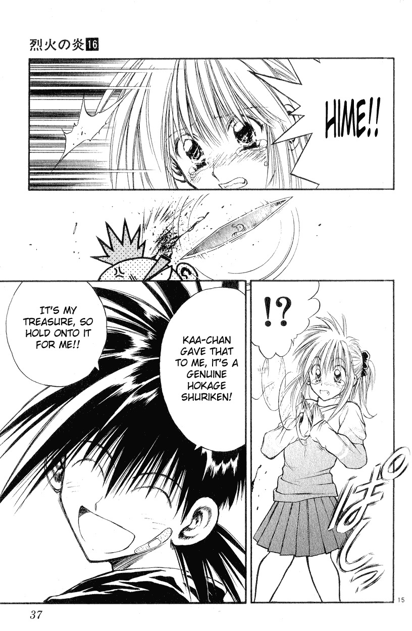 Flame of Recca Chapter 149 page 14 - Chapter 149: Kokuu's Flame