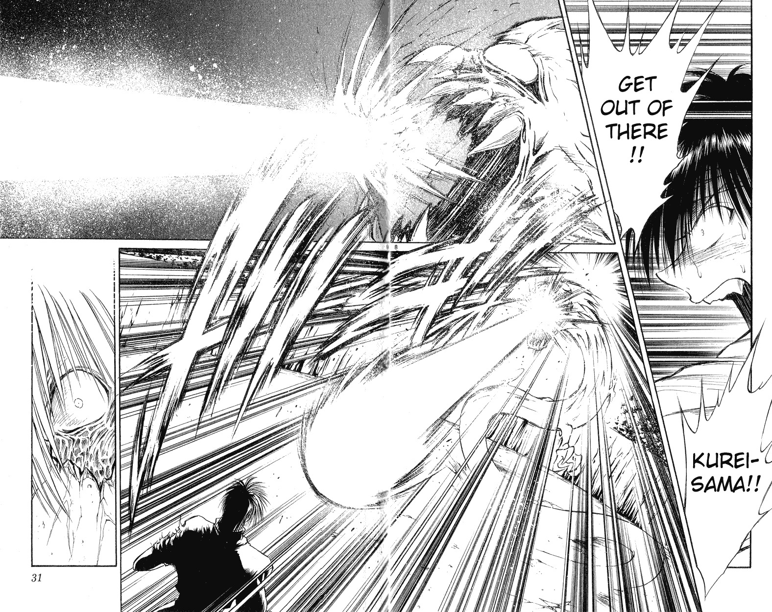 Flame of Recca Chapter 149 page 8 - Chapter 149: Kokuu's Flame