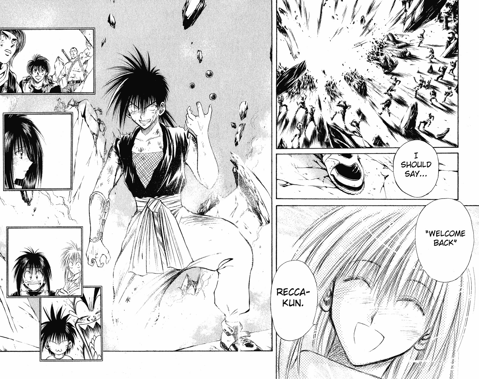 Flame of Recca Chapter 151 page 11 - Chapter 151: In the Midst of Rubble
