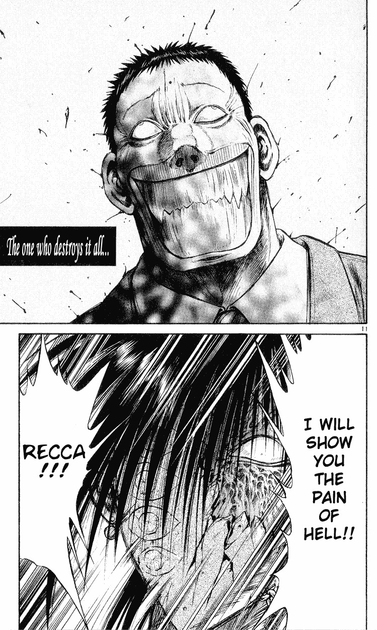 Flame of Recca Chapter 152 page 11 - Chapter 152: A Physical Battle