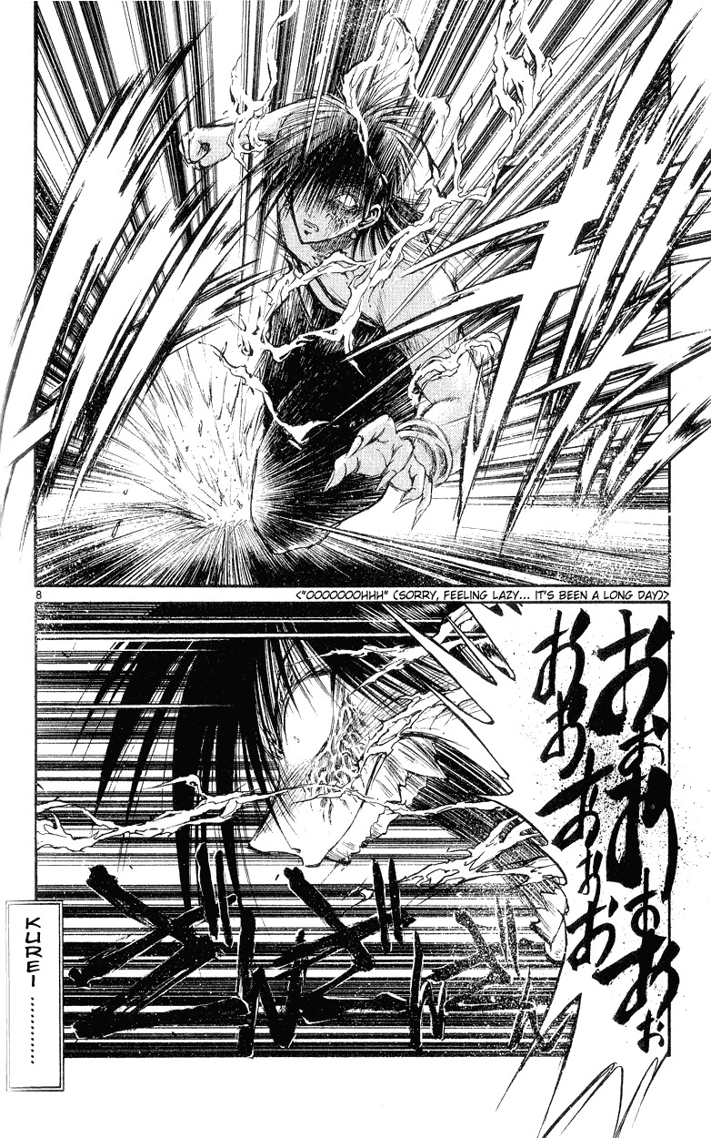 Flame of Recca Chapter 154 page 8 - Chapter 154: The Shinobi of Fire