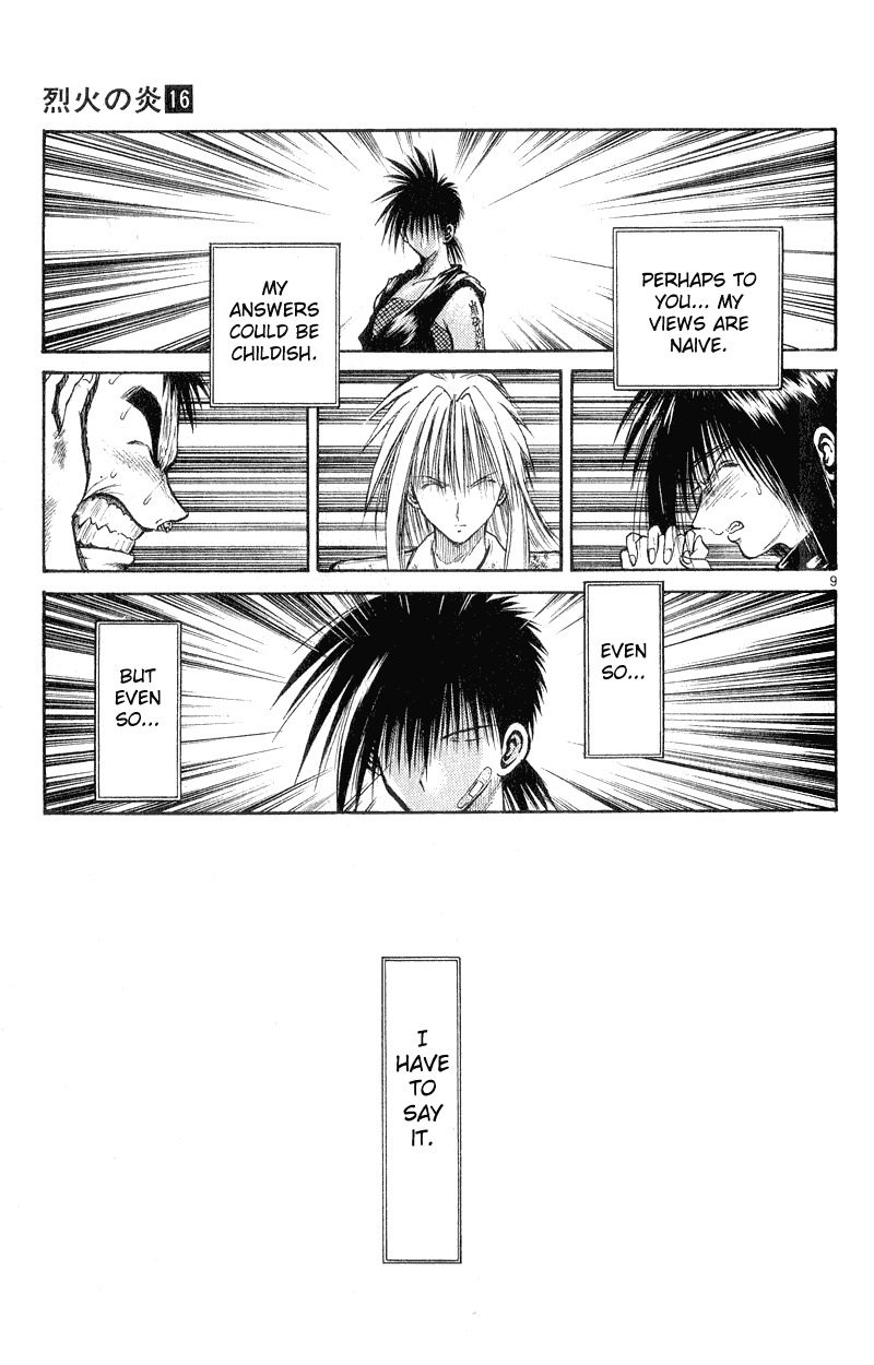Flame of Recca Chapter 154 page 9 - Chapter 154: The Shinobi of Fire