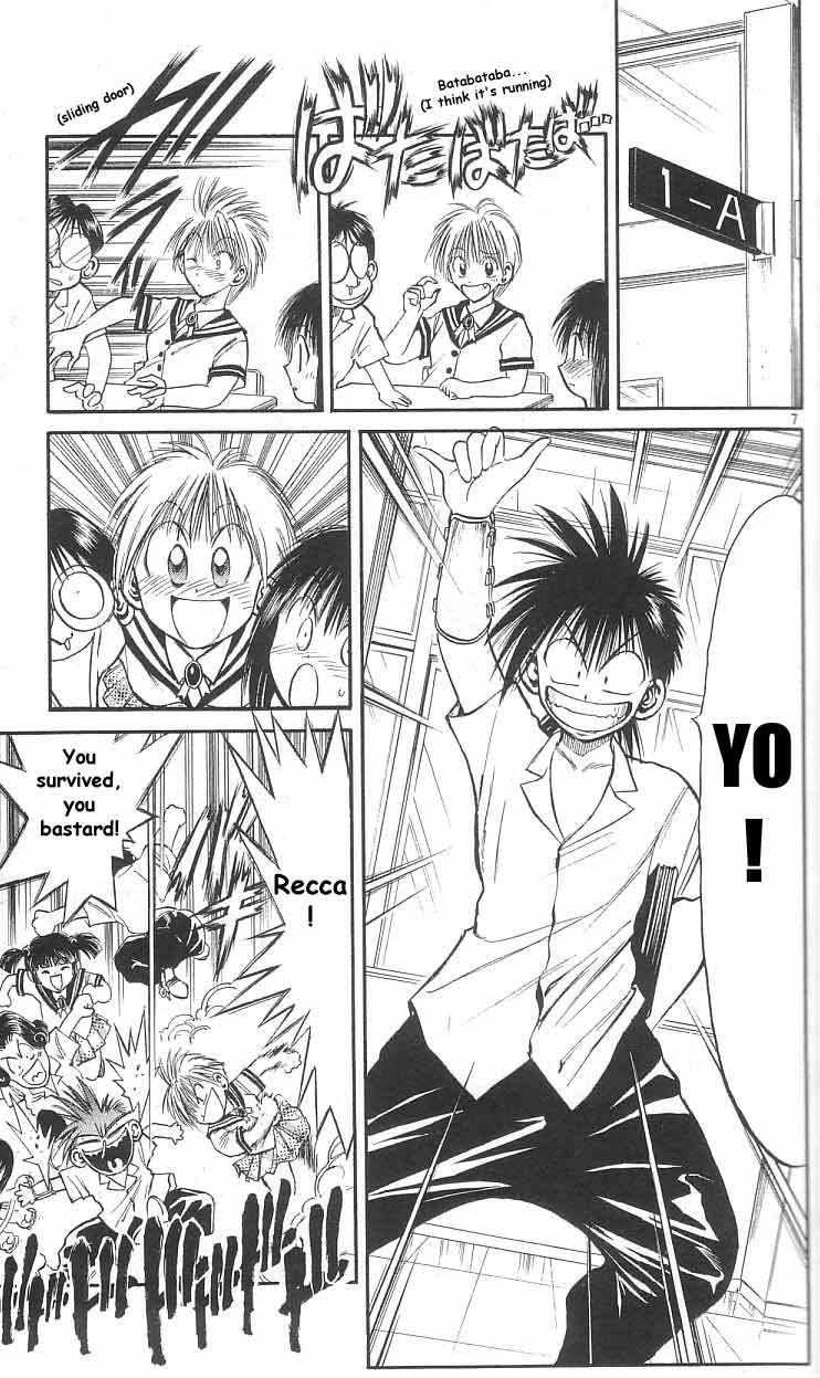 Flame of Recca Chapter 158 page 9 - Chapter 158: A Schoolyard Paradise
