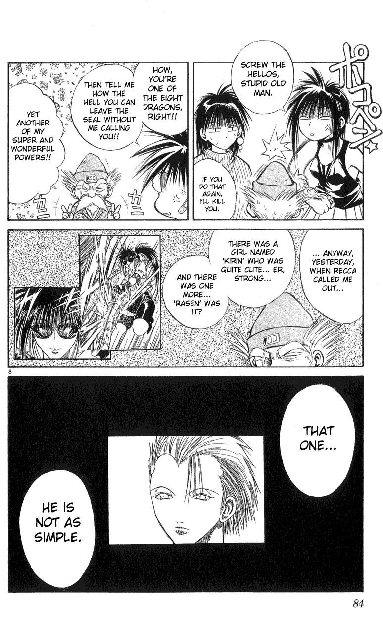Flame of Recca Chapter 162 page 8 - Chapter 162: The Two Craftsmen