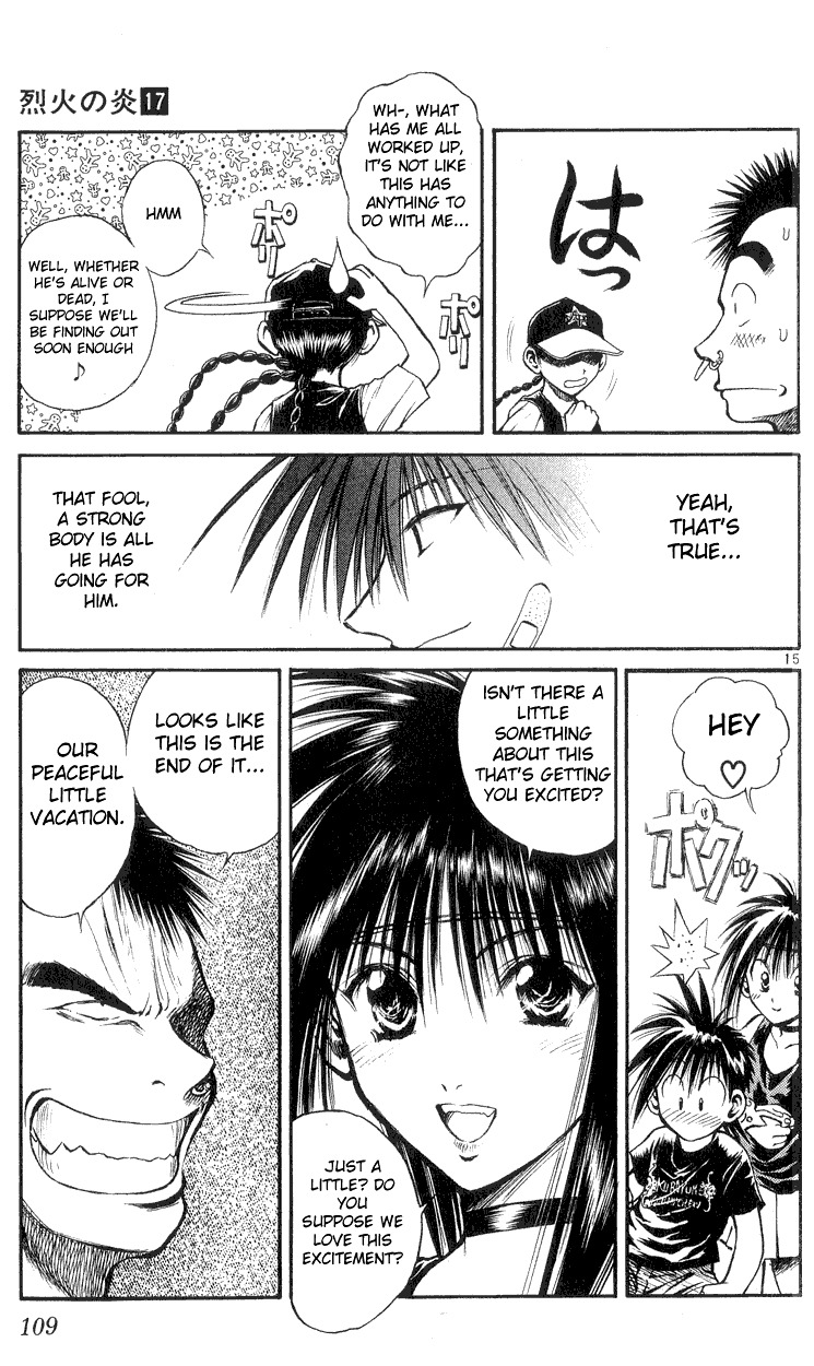 Flame of Recca Chapter 163 page 15 - Chapter 163: A Return to the Field of Battle